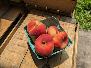 White Donut Peaches