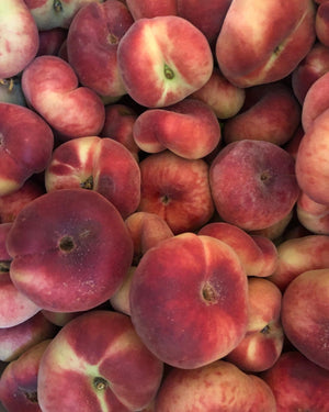 White Donut Peaches